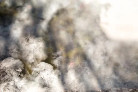 White smoke, background. 스톡 사진