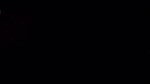 White smoke on the black background Stock Footage 75791088