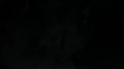 White smoke on a black background. Stock Footage 199593524