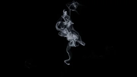 White smoke on black 動画素材 78515373