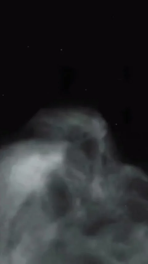 White Smoke Cloud Puff Steam Motion Effect Stockbeeldmateriaal 346500603
