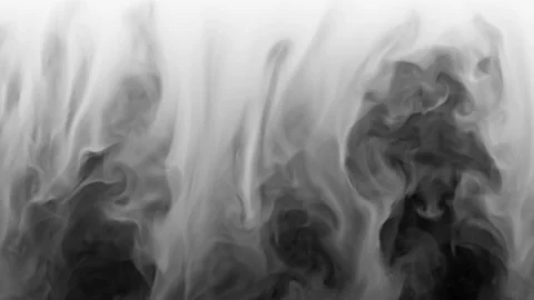 White smoke coming down 動画素材 123912834