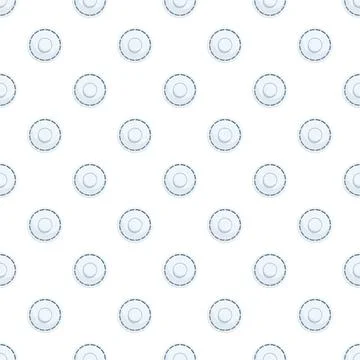White smoke detector pattern indicating home safety Stock Illustration