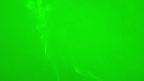 White smoke floating slow motion on green screen background Stock Footage 226806660