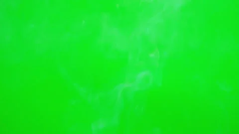 White smoke floating slow motion on green screen background Vídeos de archivo 226807300