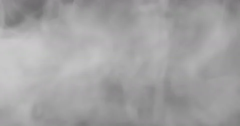 White smoke floating through space against black background Stock-Footage 100243533