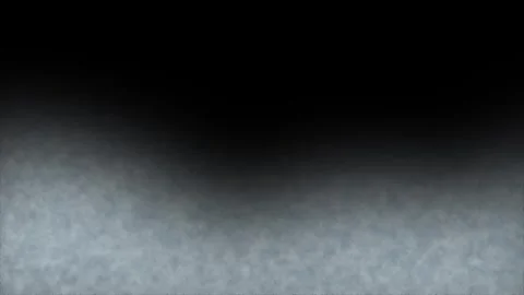 White smoke fog cloud slowly moving animation isolated on black background Stock Footage 329502829