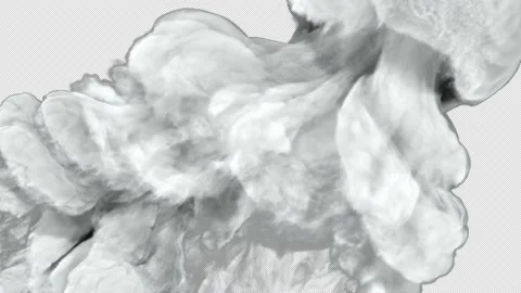 White Smoke Video stock 157375483