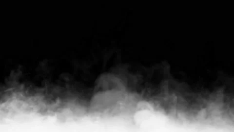 White smoke on the ground motion graphics with night background Stock Footage 170502043