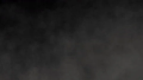 White Smoke Isolated on Black Background. Stock Footage 121802103