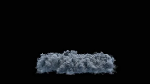 White smoke isolated on black background Stock Footage 146739266
