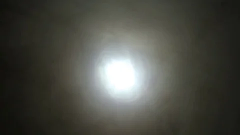 White smoke with light core like abstract sun Stock Footage 70823604