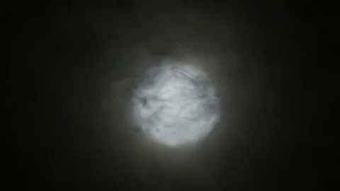 White smoke with light core like abstract sun Stock Footage 70824096