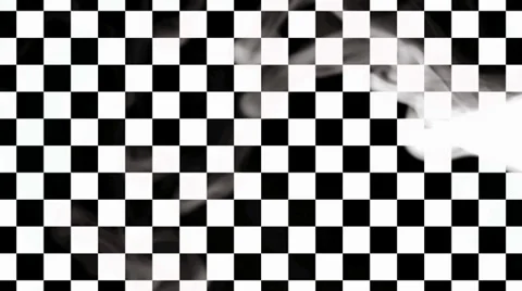 White smoke with mosaic background Stock Footage 34447594