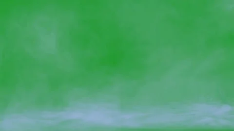 White smoke motion graphics with green screen background Stock Footage 137216603