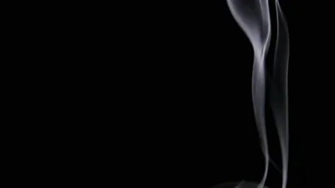 White smoke motion graphics with night background Stock Footage 132936748