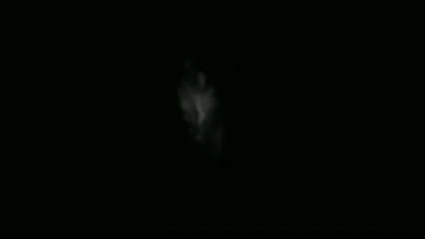 White smoke motion graphics with night background Stock Footage 135802356
