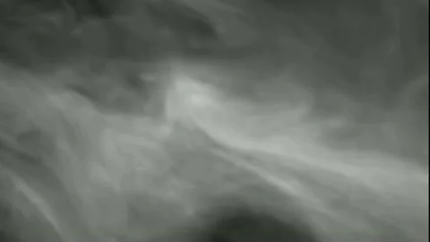 White smoke motion graphics with night background Stock Footage 136871429