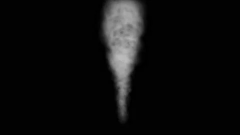 White smoke motion graphics with night background Stock Footage 201584975