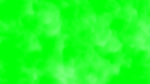 White smoke overlay effect on green screen background, ideal for video editing,  Vídeo Stock 344229513