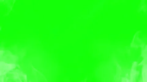 White smoke overlay on green screen. Fog effect for video editing and Stock Footage 340942758