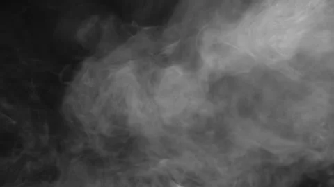 White Smoke Slowly Dissolves 4K Stock Footage 160823521