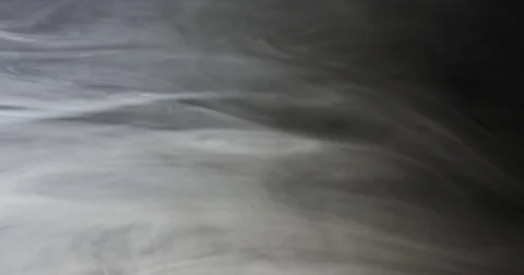 White smoke slowly floating in space and moving to the left side, 4k Stock Footage 82019621