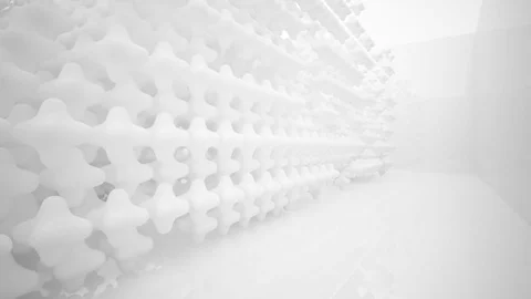White smooth abstract architectural background. Stockbeeldmateriaal 82793787