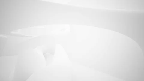 White smooth abstract architectural background.  Видео 83294855