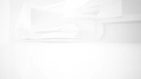 White smooth abstract architectural background. 스톡 동영상 86057469