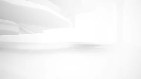 White smooth abstract architectural background. Stock Footage 86057502