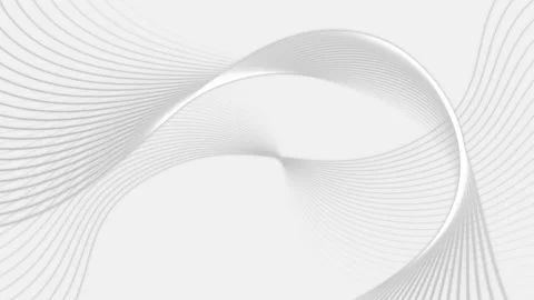 White smooth background Premium design with white line pattern in luxury colour, Video stock 300485765
