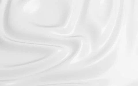 White smooth cloth, 3d rendering. Stock Illustration