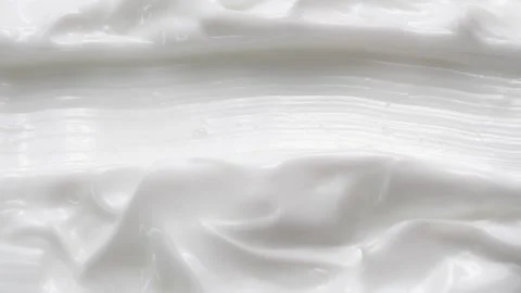 White smooth eye, makeup skin cream texture, closeup beauty facial cosmetic mask 動画素材 286190115