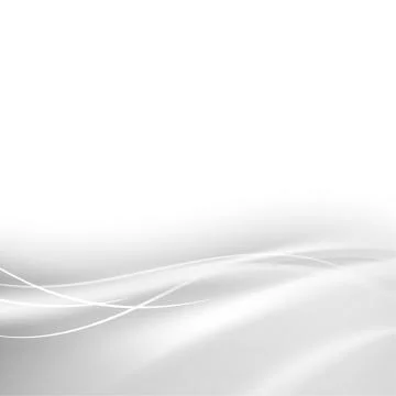 White smooth light lines. Stock Illustration