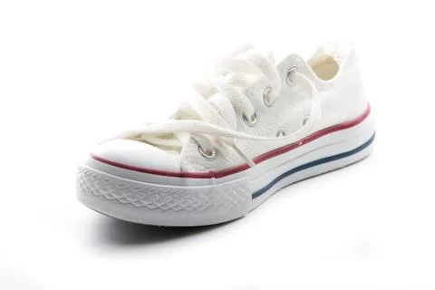 White sneaker Stock Photos