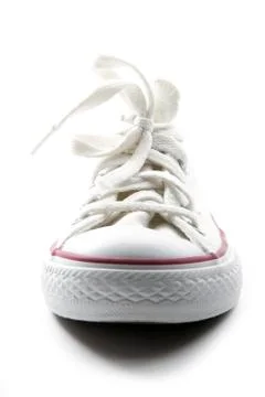 White sneaker Foto stock
