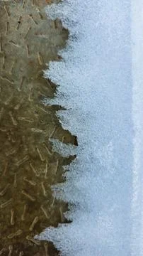 White snow abstract texture background with surface Stock Photos