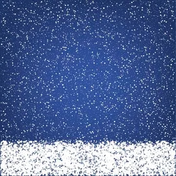 White snow background Stock Illustration
