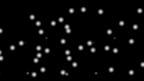 White snow falling animation Stock Footage 263688858