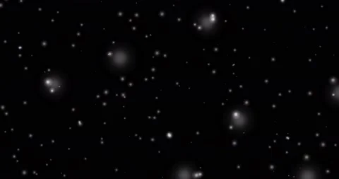 White snow flakes fall fly, alpha channel. animation realistic simulation for Stock Footage 222016892