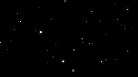 White snow overlay layer on black background, snowflakes bokeh and snowfall.. Stock Illustration
