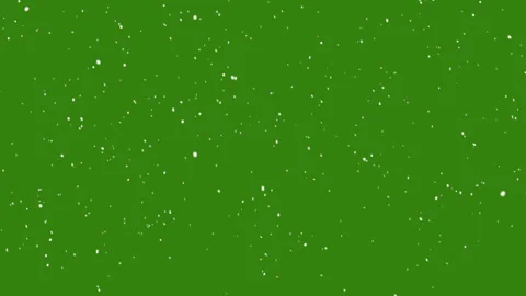 White snow particles drifting on chroma key green screen Soft white snow pa.. Stock Footage 322647357