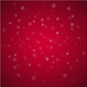 The white snow on the red mesh background Illustrazione stock
