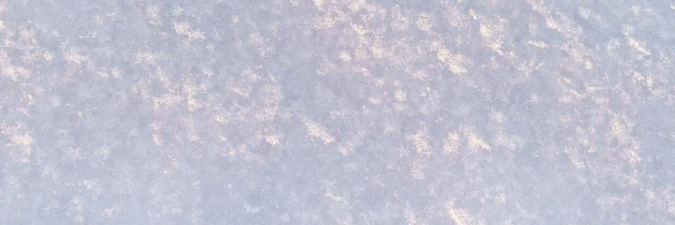 White snow surface macro texture and background Stock-Fotos