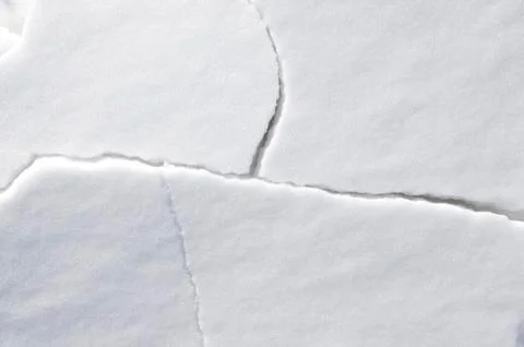 White Snow Winter Pattern Stock Photos