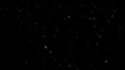 White Snowflake Loop | Falling Snow on Black Background Stock Footage 323505294