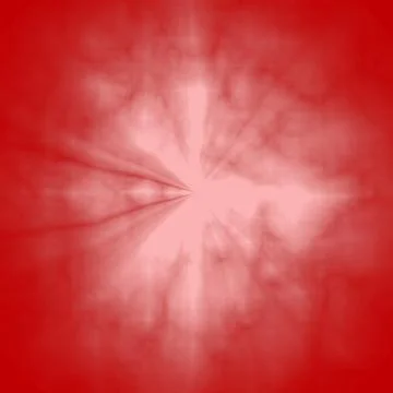 A white snowflake on a red background. Red abstraction.  Stock Illustration