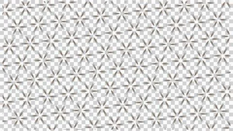 White Snowflake Seamless Pattern on Light Gray 스톡 일러스트