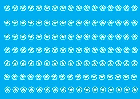 White snowflakes on a blue Stock Illustration